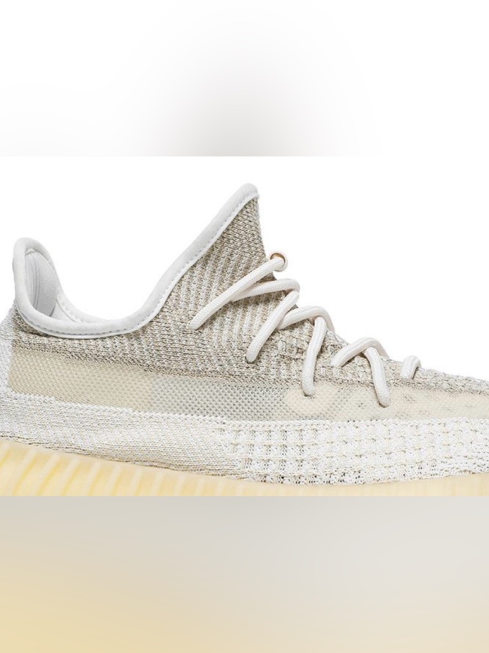 Adidas Yeezy Boost 350 V2 “Natural” 2020/ size 4M - Picture 2 of 3